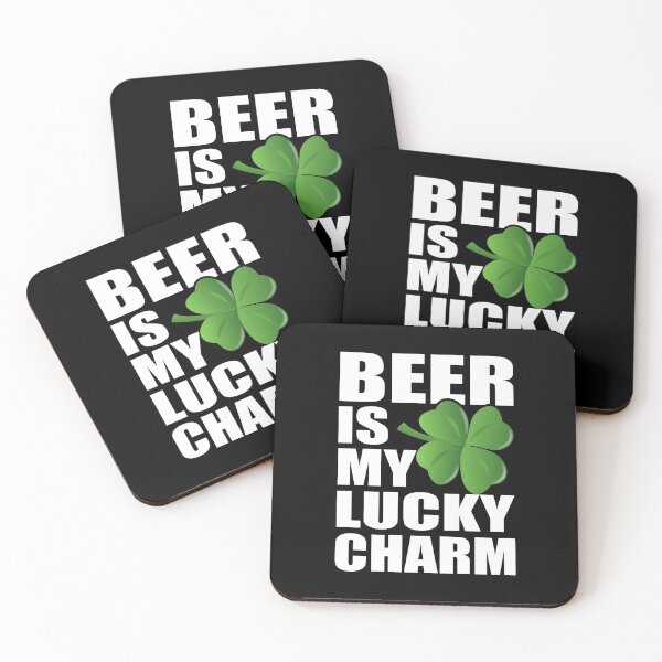 Item preview, Beer is my lucky charm designed and sold by MoonsmileProd.