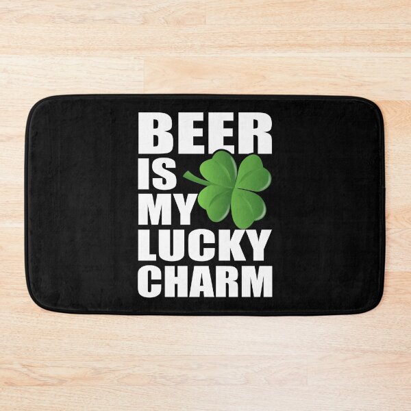 Item preview, Beer is my lucky charm designed and sold by MoonsmileProd.