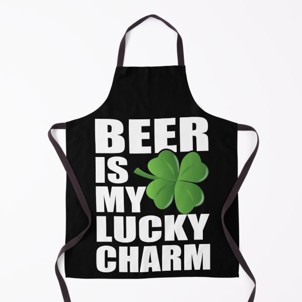 Item preview, Beer is my lucky charm designed and sold by MoonsmileProd.