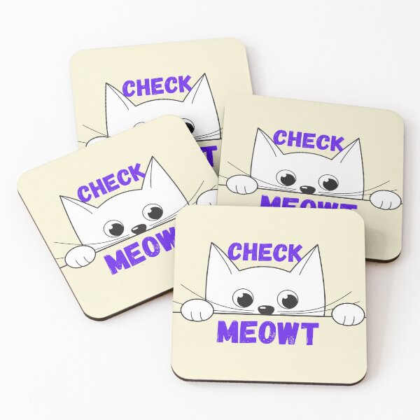 Item preview, Check Meowt designed and sold by BitsndPieces.