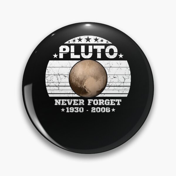 Item preview, Never Forget Pluto Shirt Retro Style Funny Space designed and sold by Renergie.