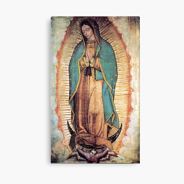 Cuadro original de Nuestra Señora de Guadalupe Lienzo