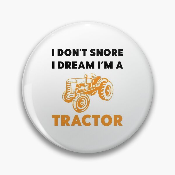 Artikelvorschau, Ich schnarche nicht Ich träume, ich bin ein Traktor - lustiges Geschenk für Traktorliebhaber entworfen und verkauft von Artsy Apparels.