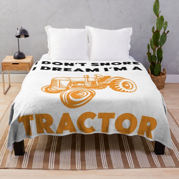 Item preview, I don't snore I dream I'm a Tractor - funny Tractor lover gift designed and sold by Artsy Apparels.