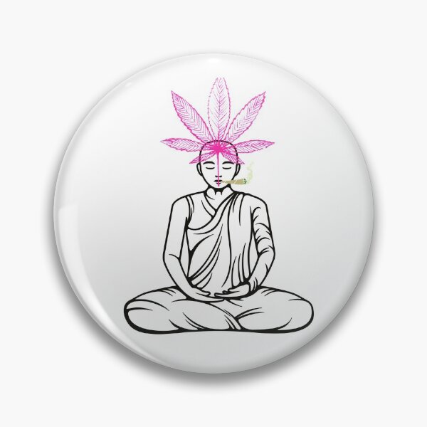 Item preview, | Find Your Inner Peace | Smart Successful Stoner | Spiritual Weed | designed and sold by AlfaEcho.