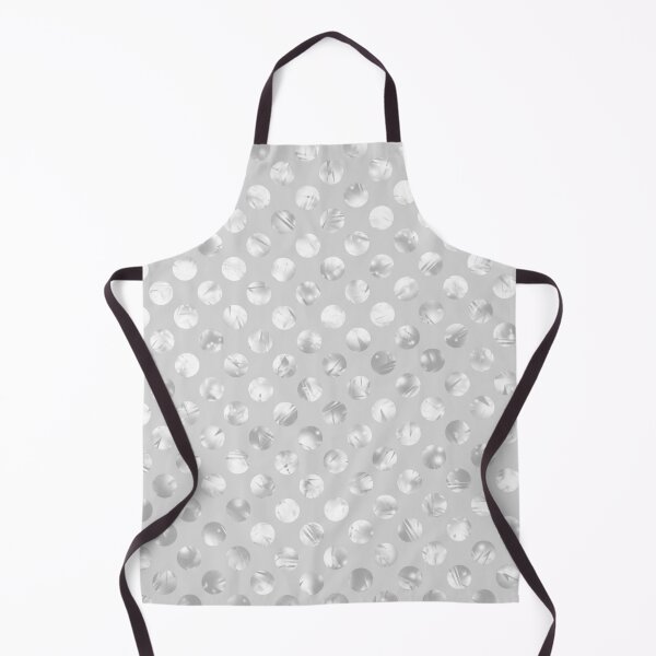 Item preview, Polka Dots Circle Pattern in Gray and White Design 604 designed and sold by Artnigel.