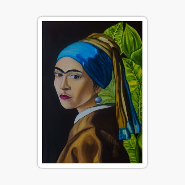 Frida & Vermeer - Tortillion Sticker