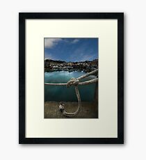 Padstow Harbour Cornwall Framed Print