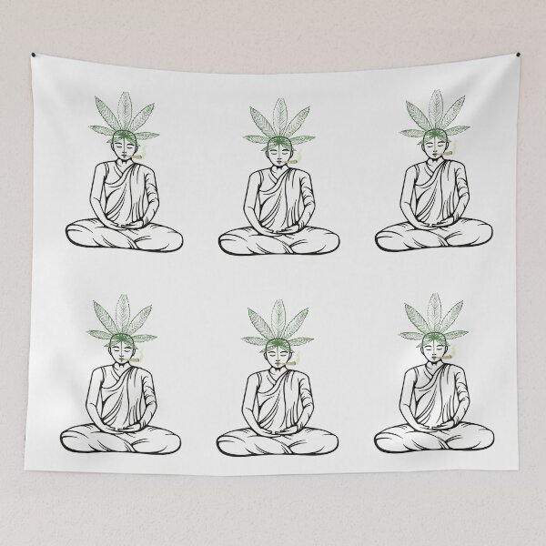 Item preview, | Find Your Inner Peace | Smart Successful Stoner | Spiritual Weed | designed and sold by AlfaEcho.