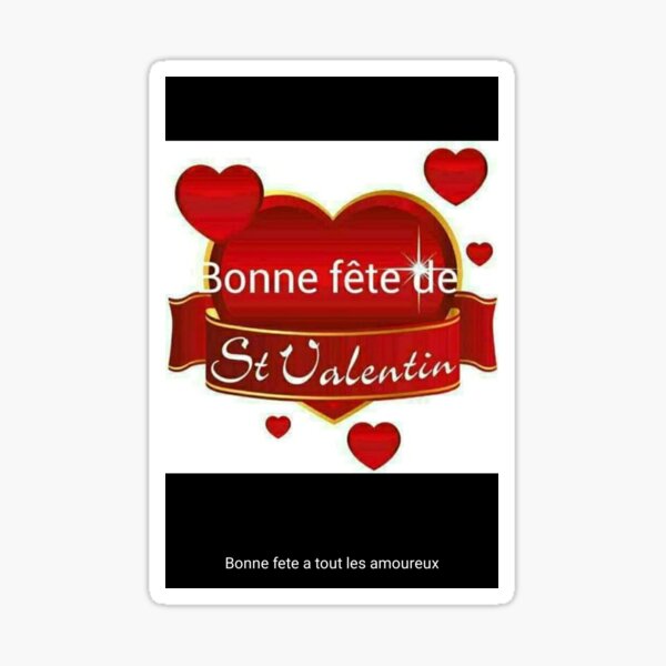 Saint Valentin Stickers Redbubble