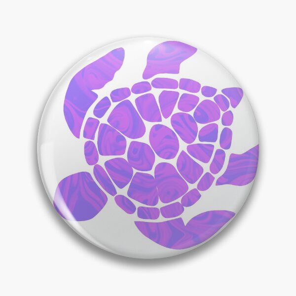 Item preview, Purple and Pink Marbled Turtle  designed and sold by lilystickers65.
