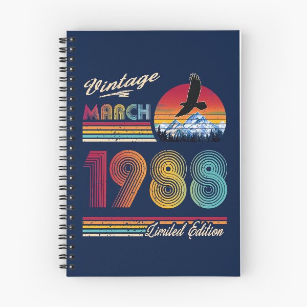Item preview, March 1988 Birthday designed and sold by GreenSplash.