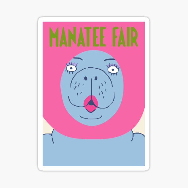 Manatee Fair cover · BoJack Horseman Sticker
