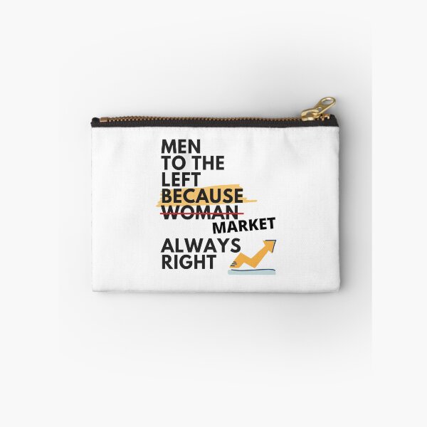 Item preview, Men to The Left Because Market is Always Right designed and sold by TraderShirts.