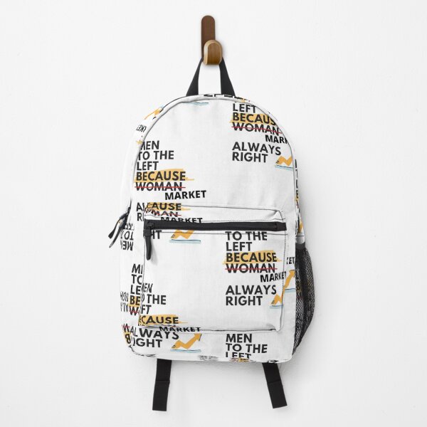 Item preview, Men to The Left Because Market is Always Right designed and sold by TraderShirts.