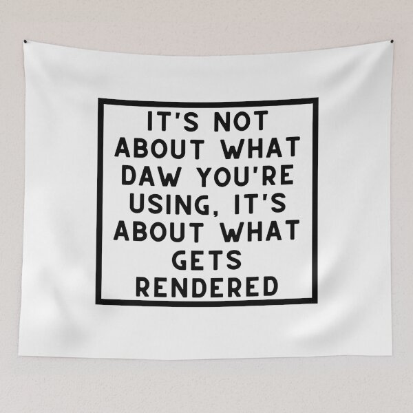 Item preview, Not About What DAW You're Using designed and sold by HY2ROGEN.
