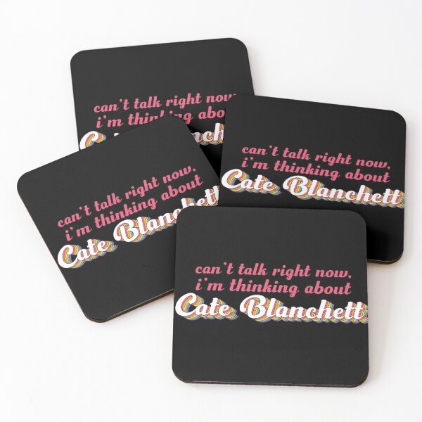 Item preview, Cant talk right now, im thinking about Cate Blanchett designed and sold by ColoredRatio.