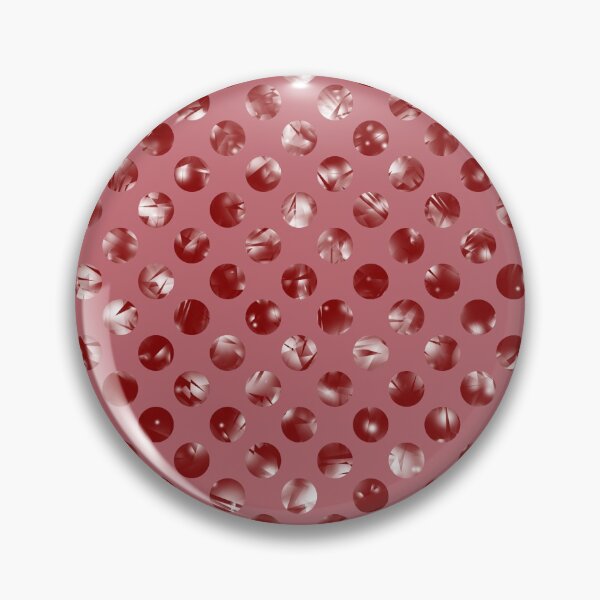 Item preview, Polka Dots Circle Pattern in Red and White Design 605 designed and sold by Artnigel.
