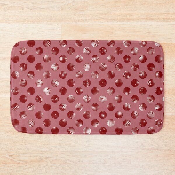 Item preview, Polka Dots Circle Pattern in Red and White Design 605 designed and sold by Artnigel.