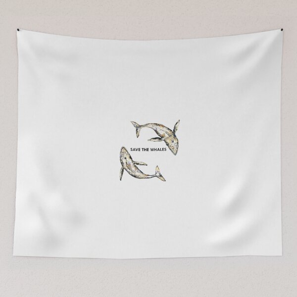 Item preview, SAVE THE WHALES designed and sold by luisgoni.