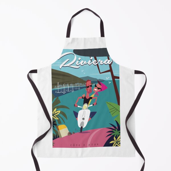 Item preview, Riviera poster designed and sold by GAGodel.