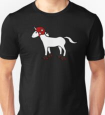 Roller Derby Einhorn Slim Fit T-Shirt