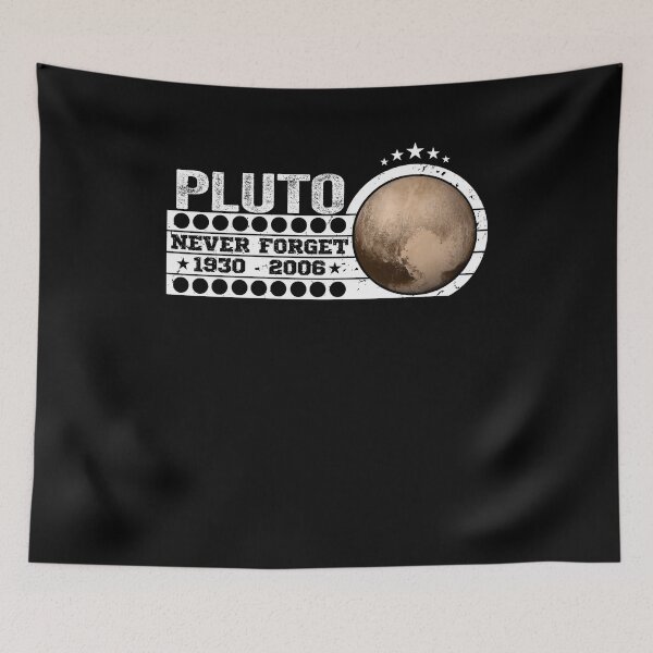 Item preview, Never Forget Pluto Shirt Retro Style Funny Space designed and sold by Renergie.