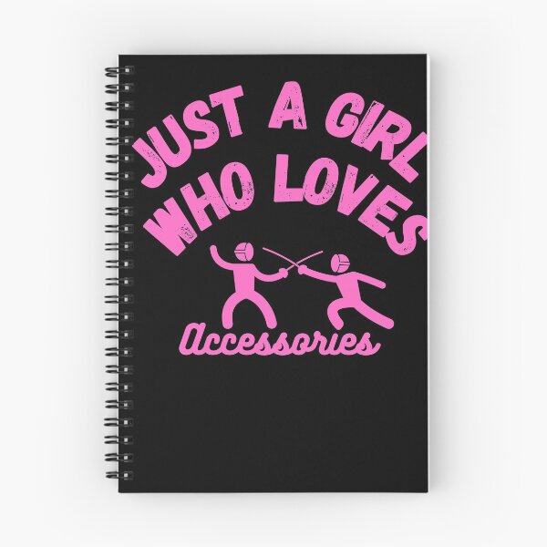 Item preview, Just a Girl Who Loves Fencing designed and sold by Mothe3rd.