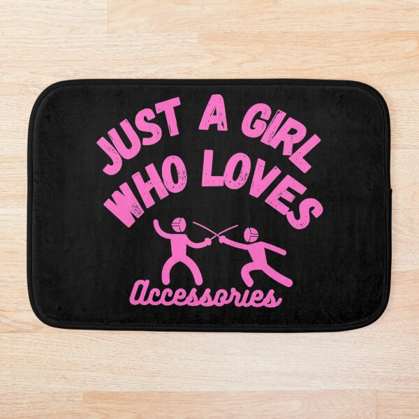 Item preview, Just a Girl Who Loves Fencing designed and sold by Mothe3rd.