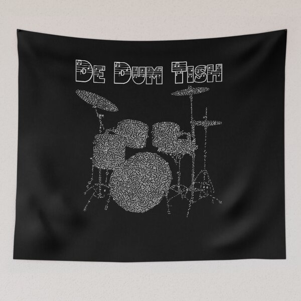 Item preview, De Dum Tish, Drummers Kit, Drumming, Joke Drummer, Corny Joke designed and sold by HomeConscious.