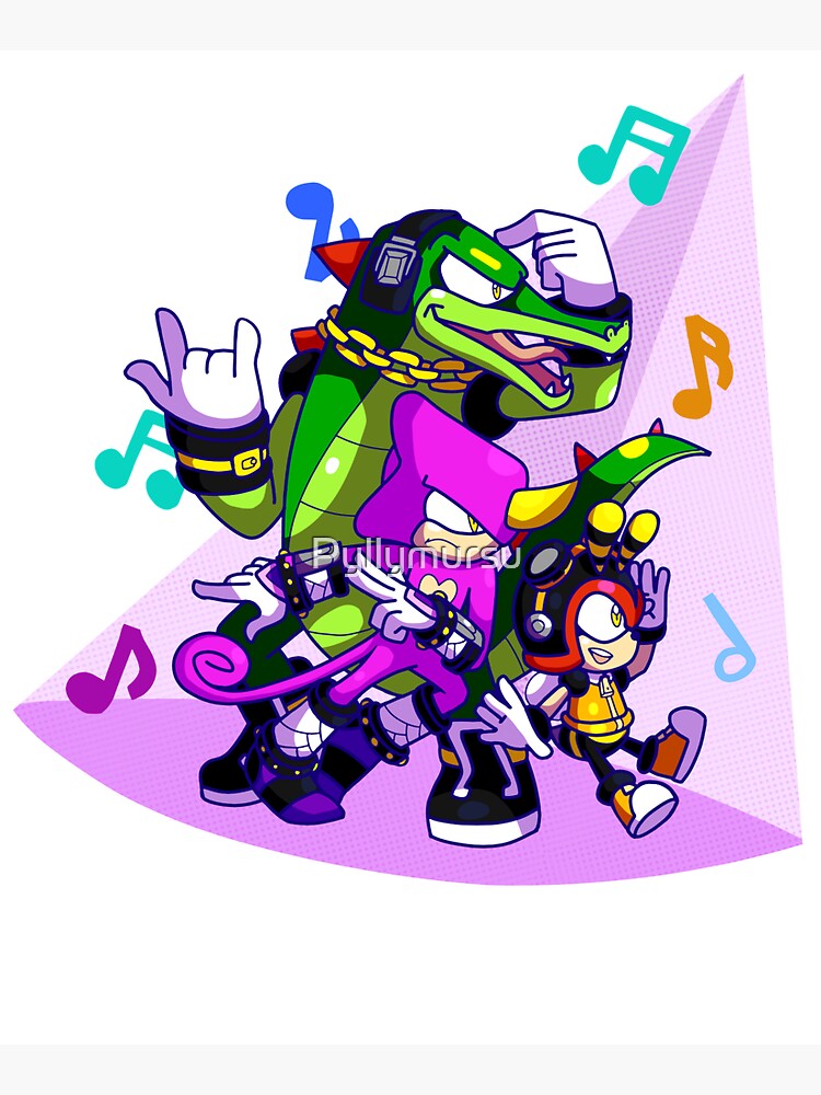 Sonic Heroes - Team CHAOTIX Poster for Sale by Siobhanatron