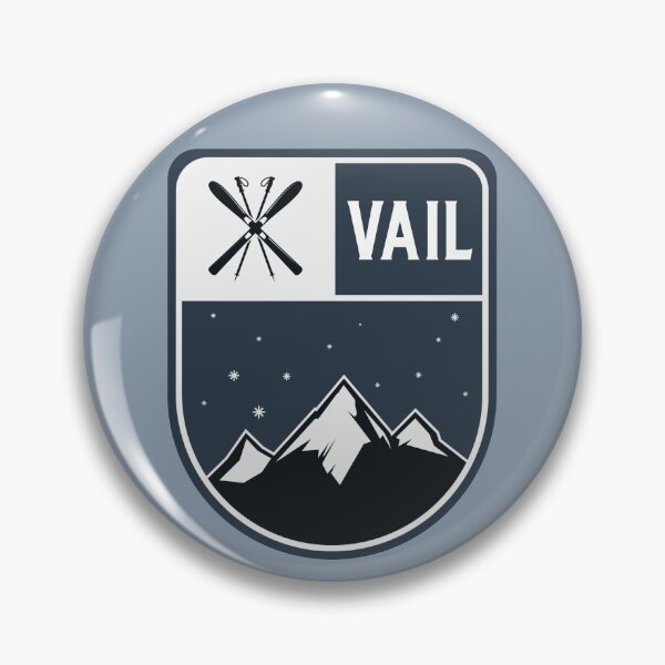 Item preview, Vail Colorado Ski Resort Badge designed and sold by Taumaturgo.