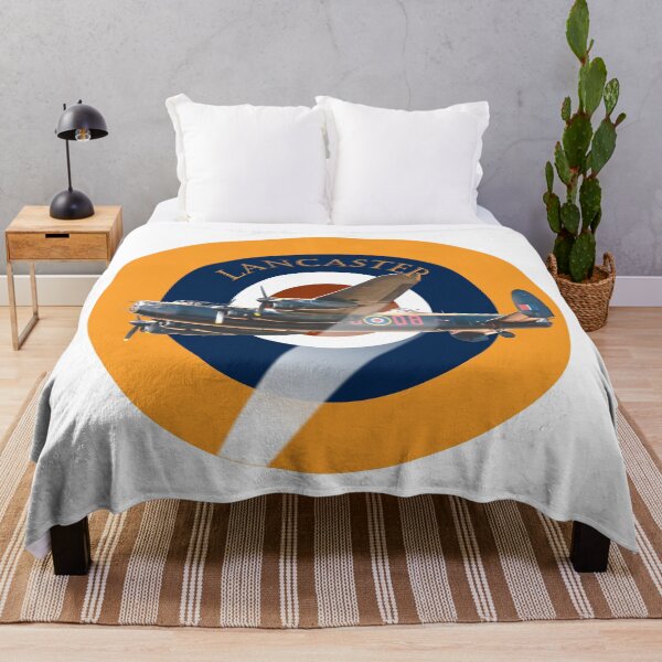 Item preview,  Lancaster Bomber in a searchlight beam in RAF roundel  designed and sold by ajtechdesigns.