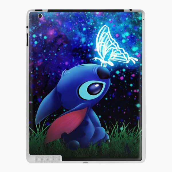 stitch butterfly Starry sky iPad Skin