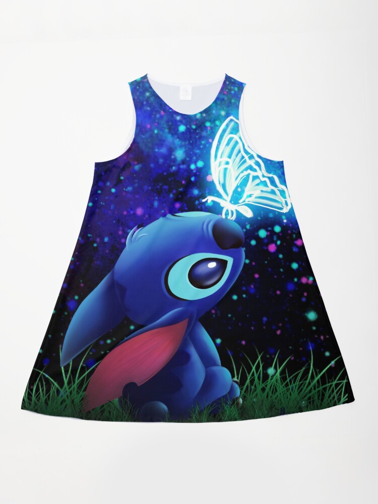 stitch butterfly Starry sky" A-Line Dress for Sale by cloudart2868 |  Redbubble