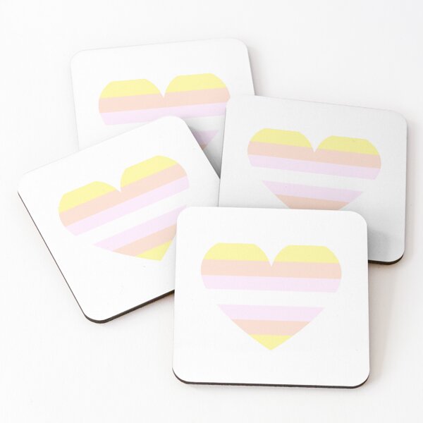 Item preview, Pride Flag Heart -Pangender Pride - White Background designed and sold by thesassypanda.