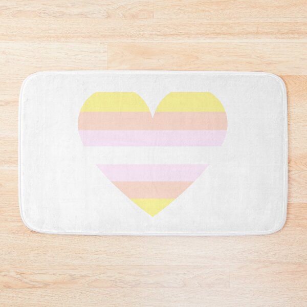 Item preview, Pride Flag Heart -Pangender Pride - White Background designed and sold by thesassypanda.