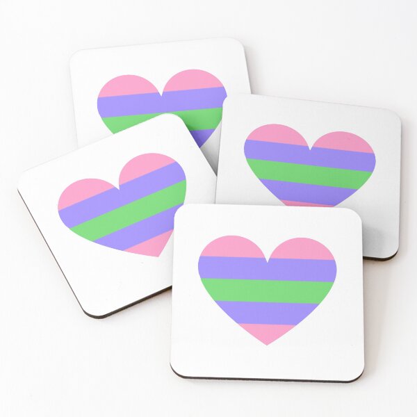 Item preview, Pride Flag Heart - Trigender Pride - White Background designed and sold by thesassypanda.