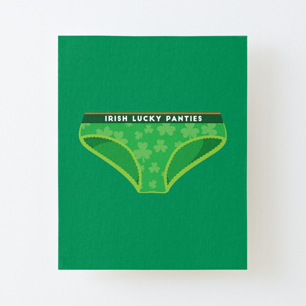 St Patrick Day Irish Lucky Underwear Panties Womens Underwear Sticker for  Sale by hixonhouse