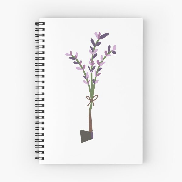 Item preview, lavender hatchet designed and sold by alyevesmith.
