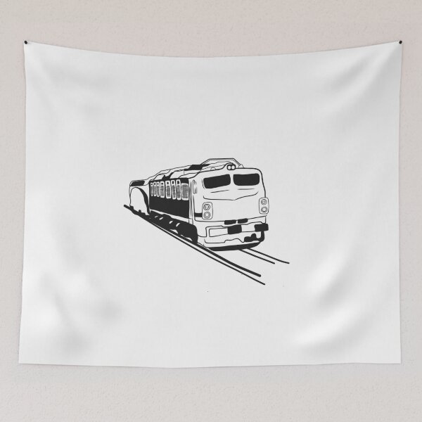 Item preview, Trains train train drawing draw merchant services  designed and sold by Tropical Blood.