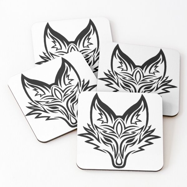 Item preview, Tribal Fox Head designed and sold by Katrina Montgomery.