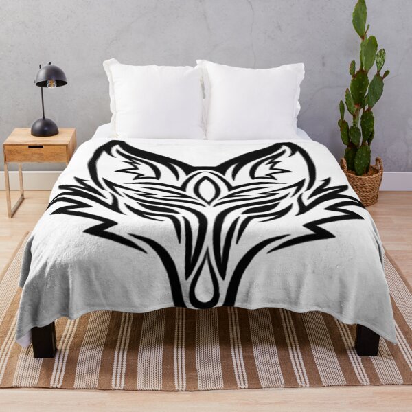 Item preview, Tribal Fox Head designed and sold by Katrina Montgomery.