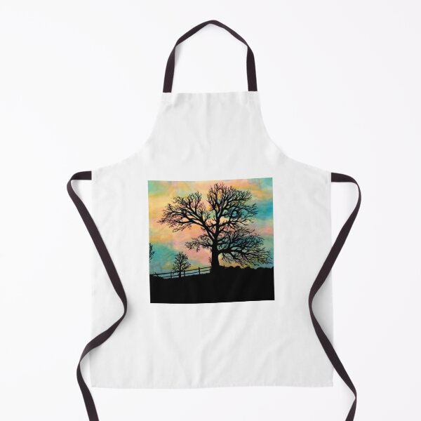Item preview, Oak Tree in Winter Sunset designed and sold by Wendy Usher.