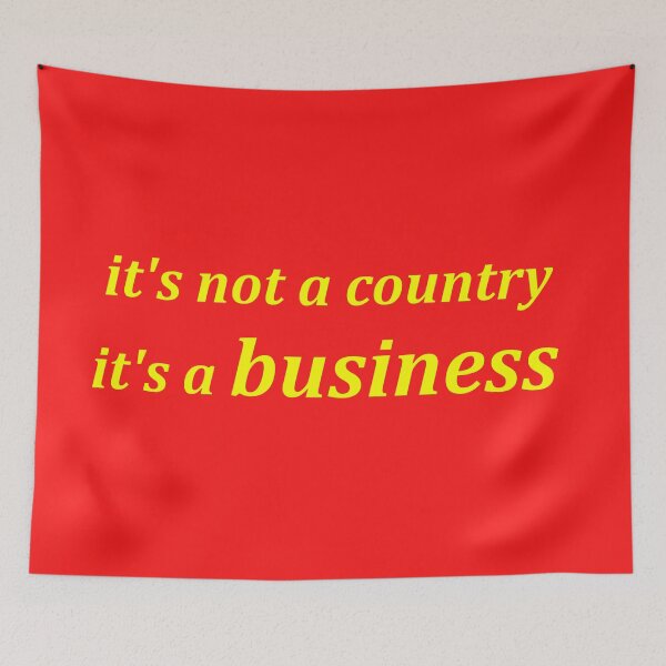 Item preview, it's not a country  designed and sold by funniesttext.