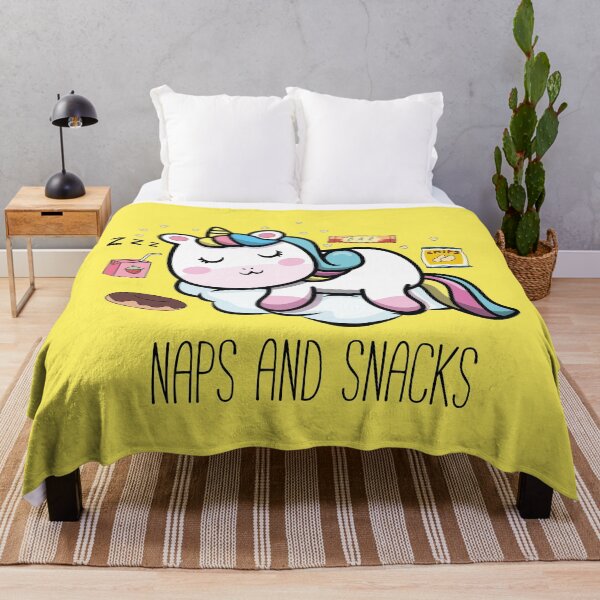 Item preview, Cute Unicorn Naps and Snacks designed and sold by Full Moon.