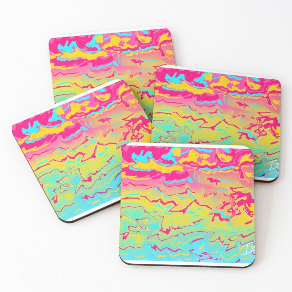 Item preview, Pan pride paint swirl designed and sold by hues-of-purple // Izzy/Isabel.