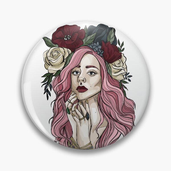 Item preview, Flower Hair Woman designed and sold by taylorleamey.