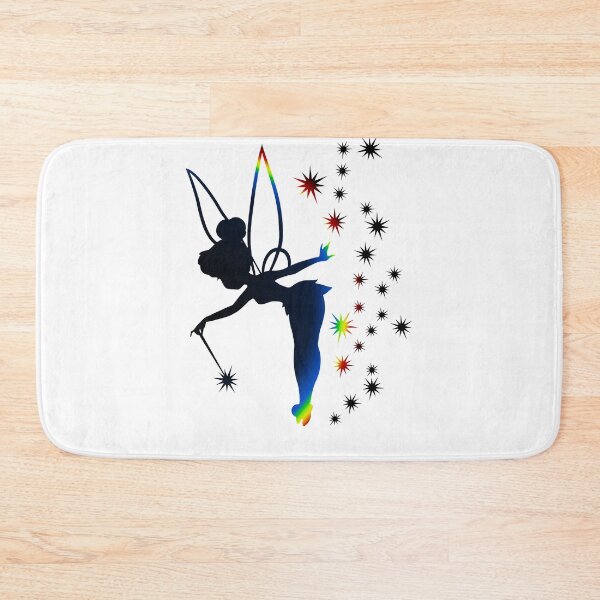 Item preview, Rainbow Tinkerbell Sillhouette designed and sold by ijsw.