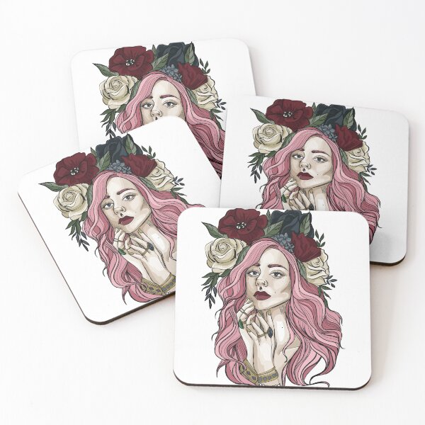 Item preview, Flower Hair Woman designed and sold by taylorleamey.